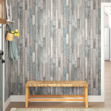 3.5 x 48 Reclaimed Solid Wood Wall Paneling in Brown Rockin'Wood