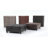Harrison 36"W Upholstered Vegan Leather Transitional Square Lift-Top Ottoman with Hidden Storage-1296946947