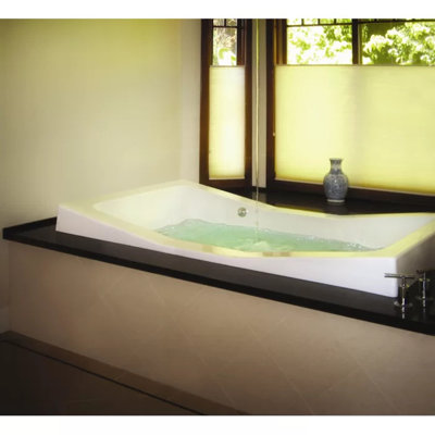 Danika 73'' x 41'' Acrylic Bathtub
