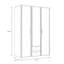 Raphel 3 Door Manufactured Wood Wardrobe