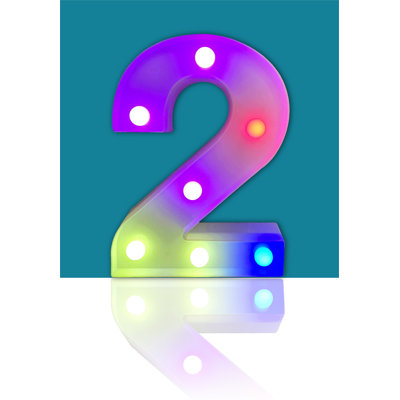 Caudie 22cm LED Sign