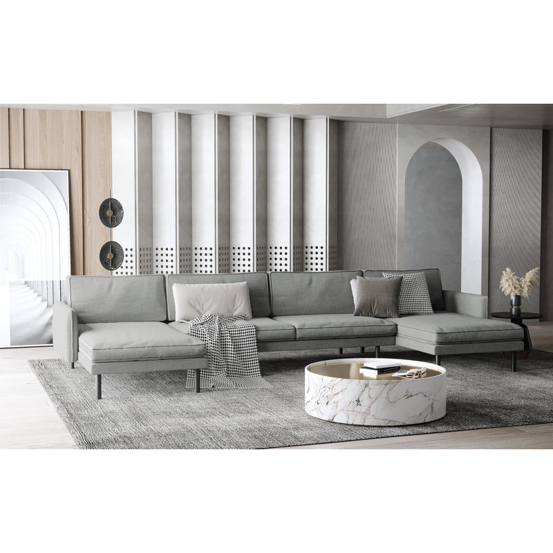 Ester U Corner Sofa, Anthracite