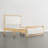 Modern Solid Wood Boucle Upholstered Bed Frame With USB-195040330-195040331
