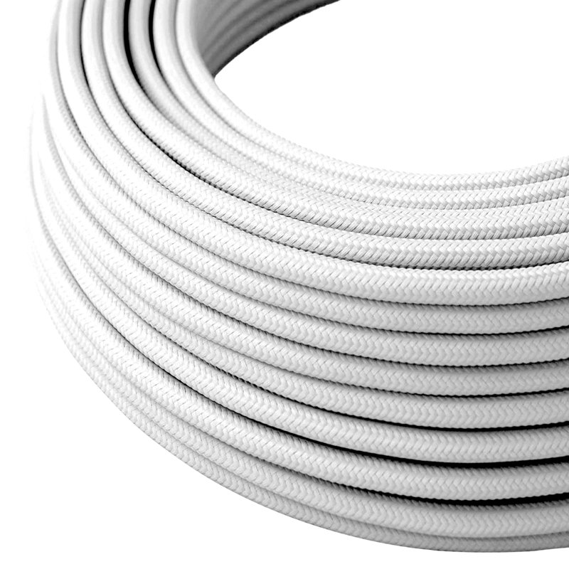 Alveda Vintage Cable, White