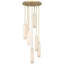 Kelly Wearstler Formosa 7-Light Pendant in Bronze with Alabaster-886498230