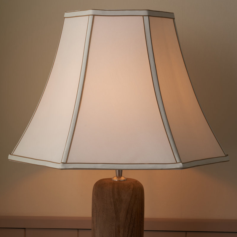 Ervine Bell Lamp Shade ( Uno ), 36.5cm H x 50cm W x 50cm D, Cream