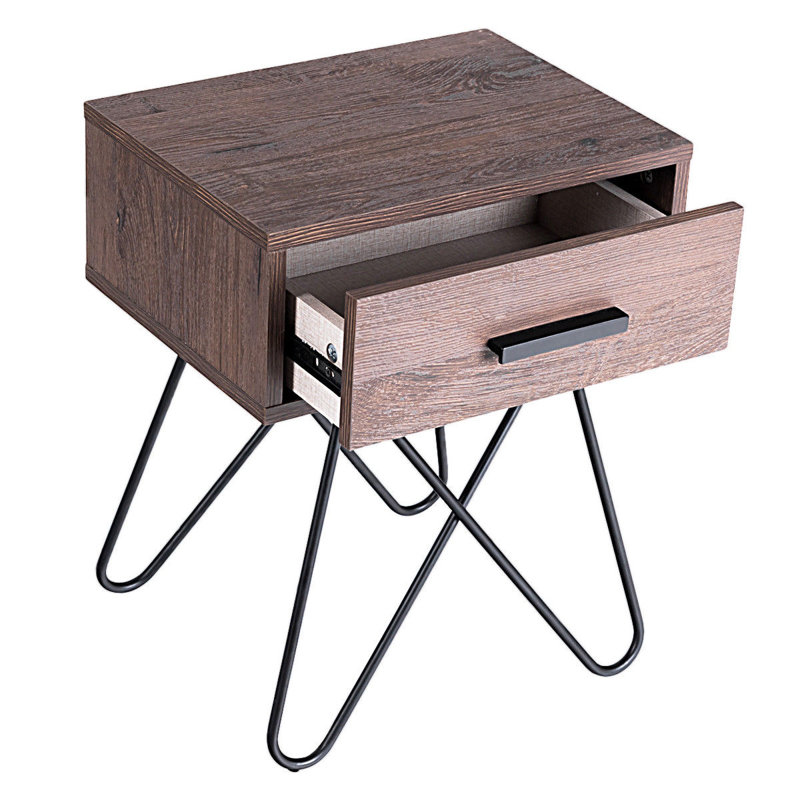 Table de chevet 1 tiroir Byers