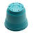 Saturn Traditional Plastic Indoor/Outdoor Round Planter with Saucer-310154101-297447773