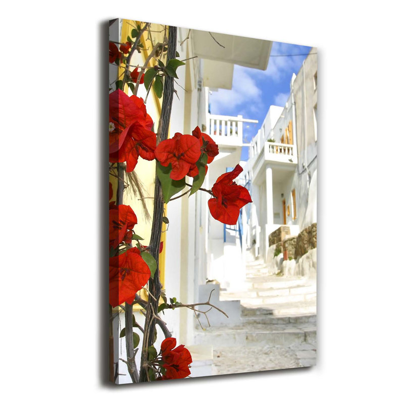 Mykonos Greece - Wrapped Canvas Print