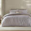 Hebden Mélange Stripe 100% Cotton Duvet Cover Set-630116795-630512699