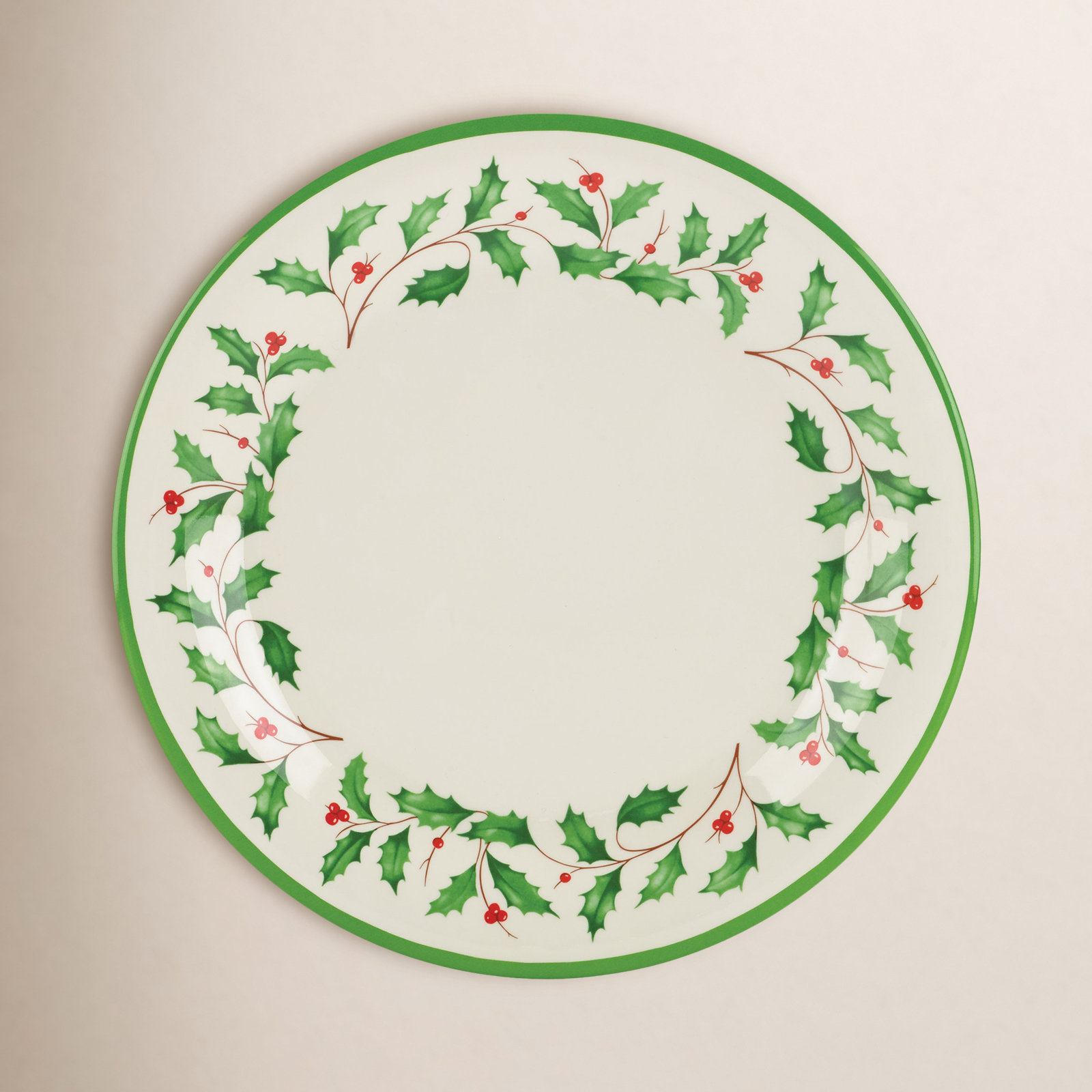 Holiday Melamine 11" Dinner Plate
