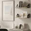 Raymon 3 Piece Metal Bracket Shelf