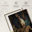 Ancienne impression sur toile Bouddha en pierre-707382221