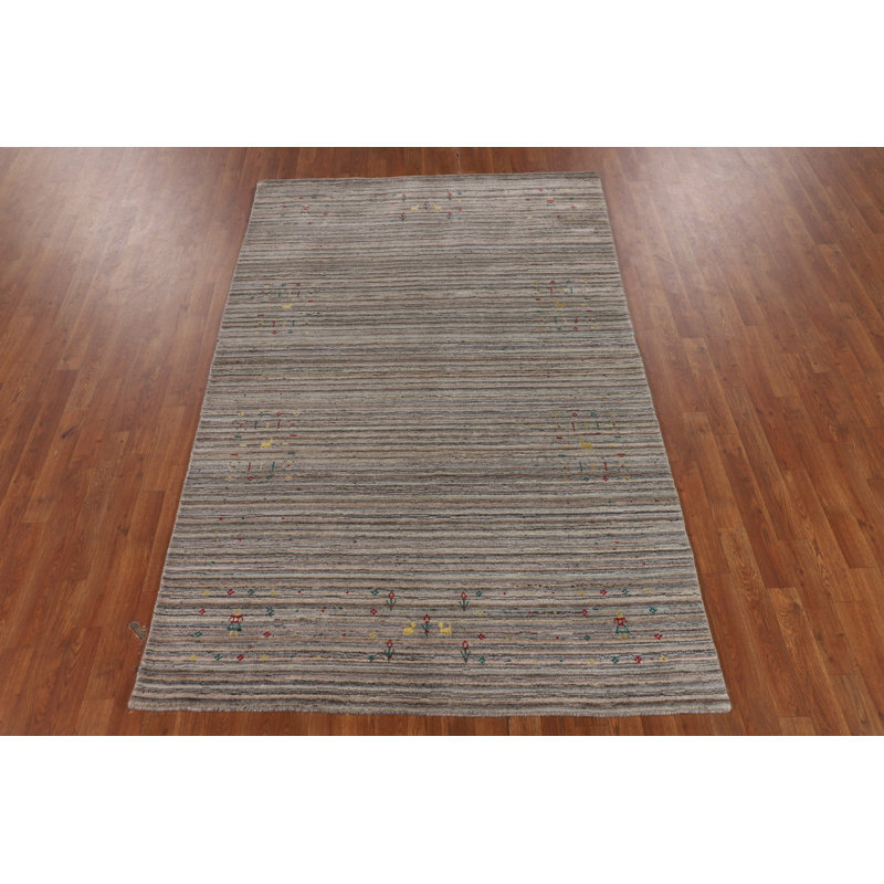 Tapis de terre Gabbeh 5 x 8