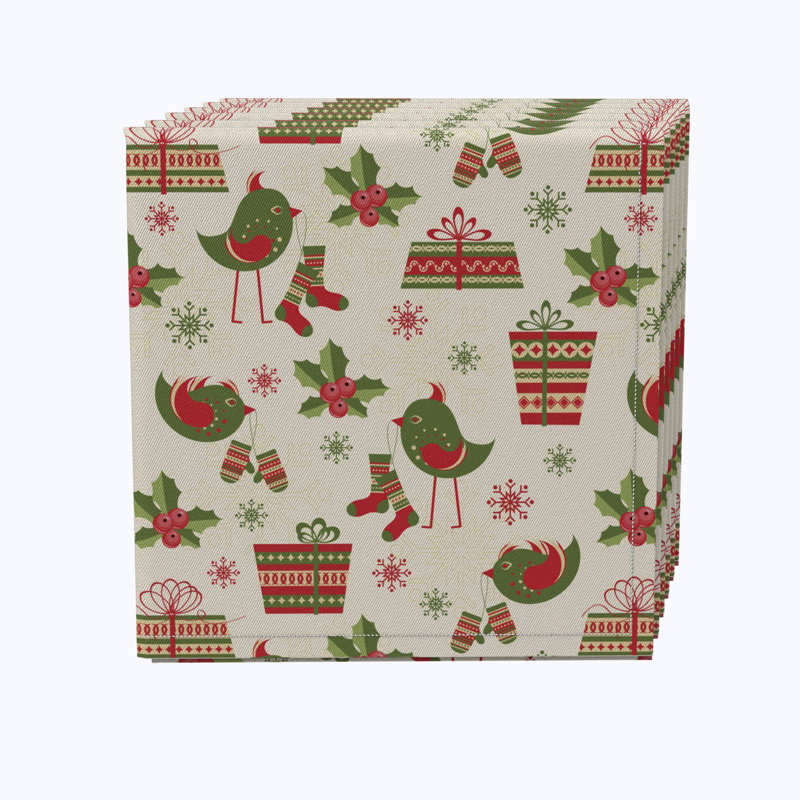 Ebsen 100% Cotton No Pattern Square Napkin