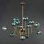 Lustres sphériques en verre 13 lumières Davesha-412887746