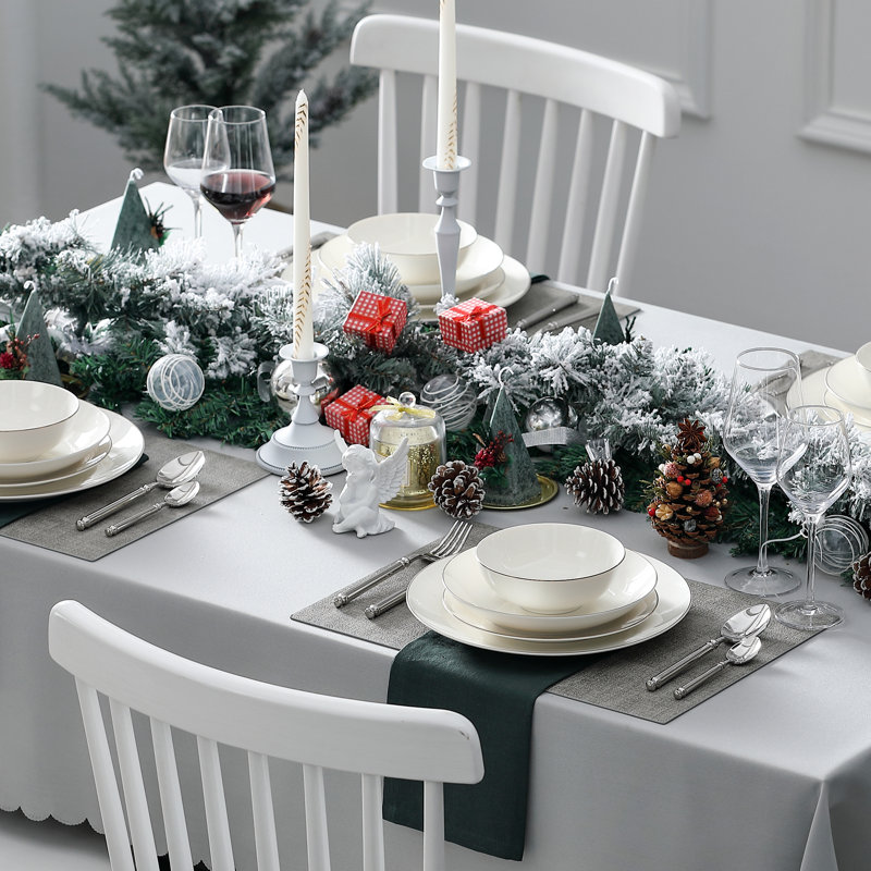 Piece Bone China Dinnerware Set - Service for 4