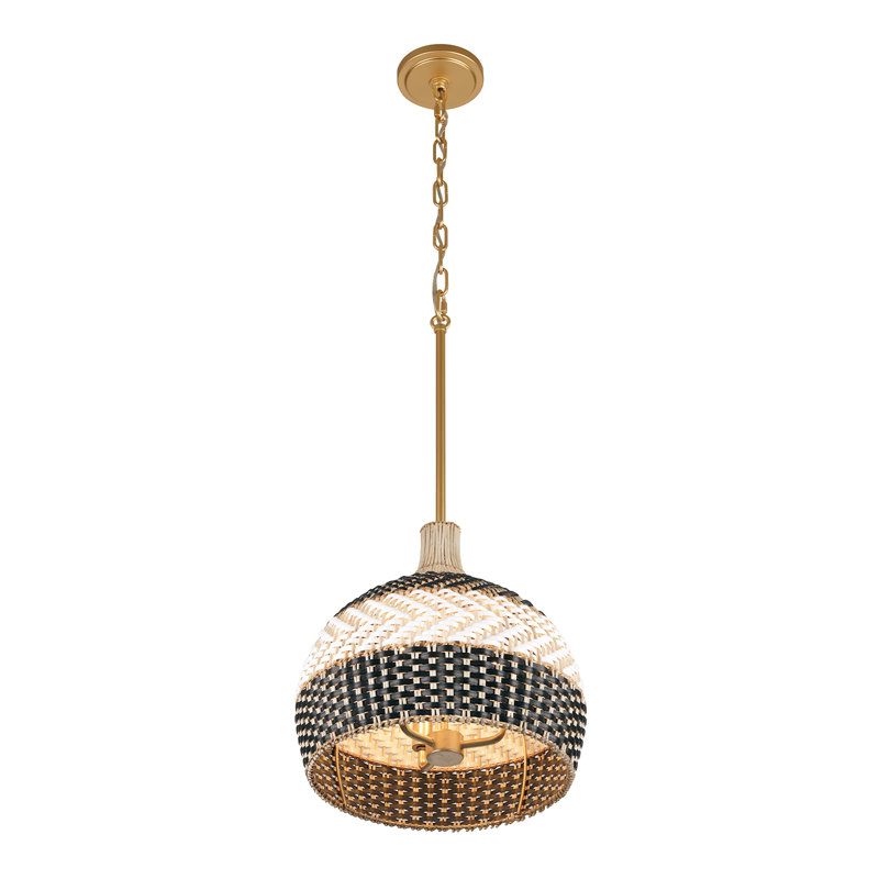Luminaire suspendu 3 lumières Burt