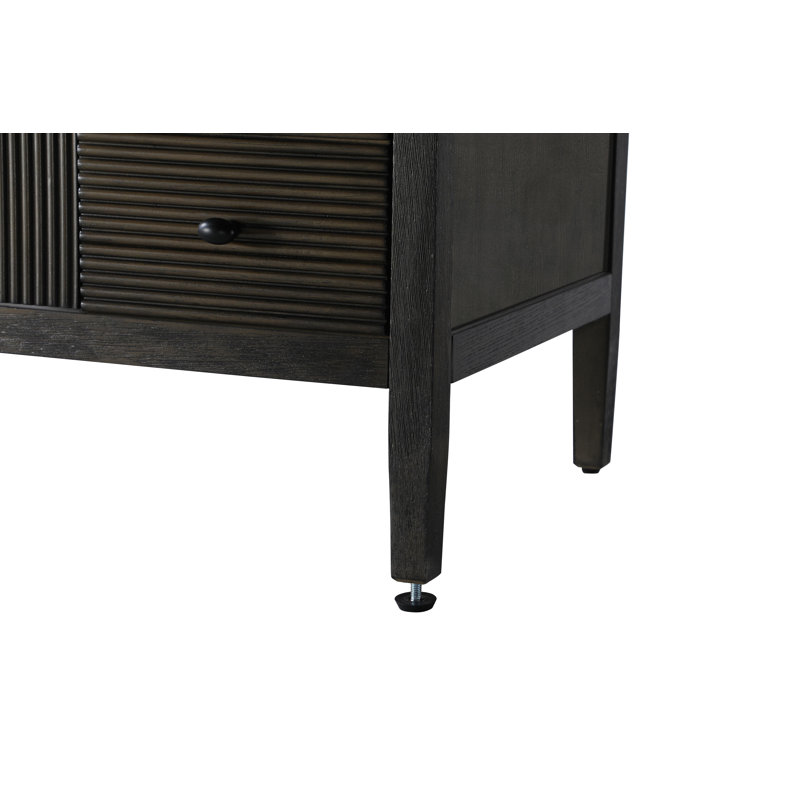 42 inch Single Bathroom Vanity, Chocolate Oak