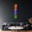 Peinture décorative en verre trempé
