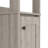 59.3H" Linen Single Door Cabinet, Two Interior Shelves, Two Open Shelves-106770188