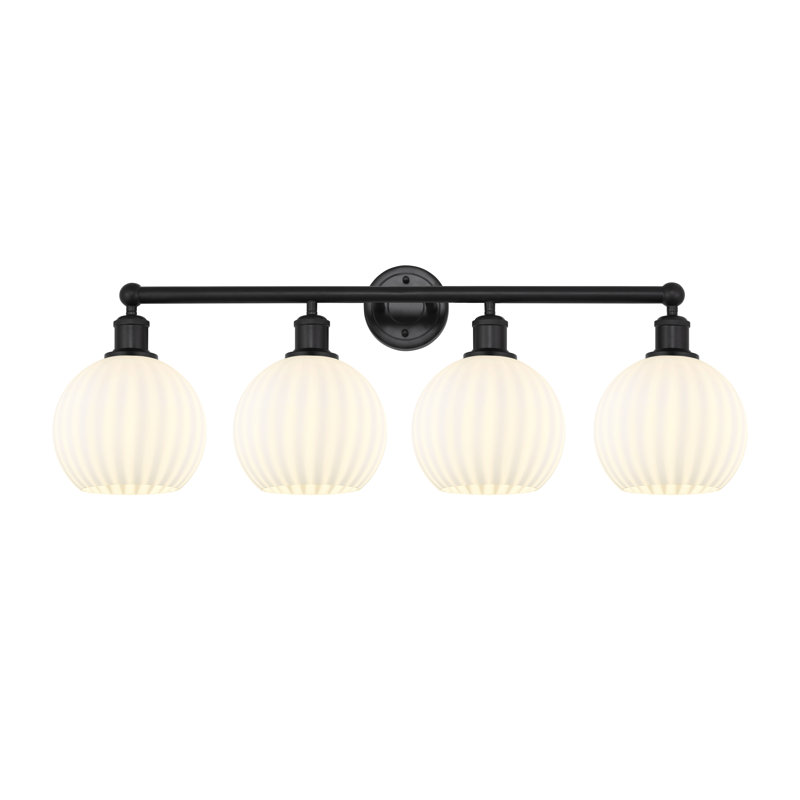 Beronica 4 - Light Dimmable Vanity Light, Matte Black
