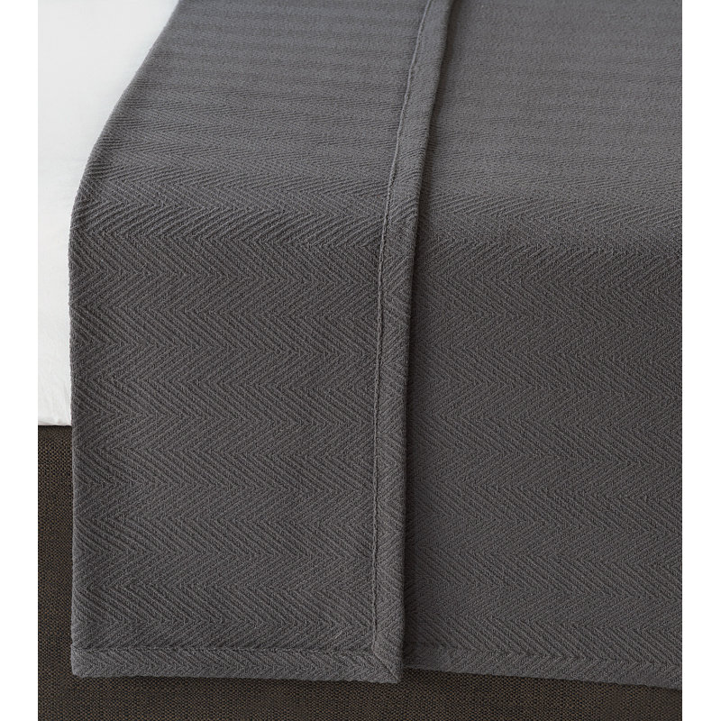 Chalet Coverlet, Daybed Coverlet, Charcoal