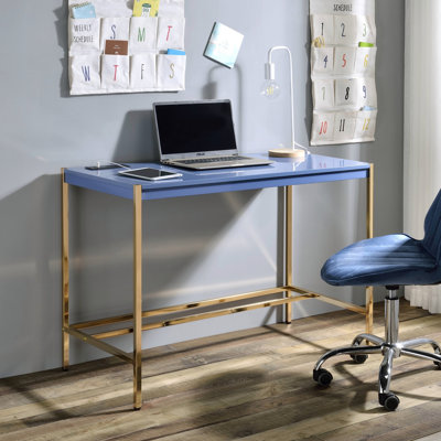 Bureau d'écriture avec ports USB, Bureau d'écriture rectangulaire (Bureau)