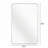 22x30 Inch Metal Framed Rectangular Bathrrom Mirror for Wall-413656367-413656407
