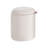 BEREA 40cm Wide Round Solid Colour Pouffe Ottoman with Storage