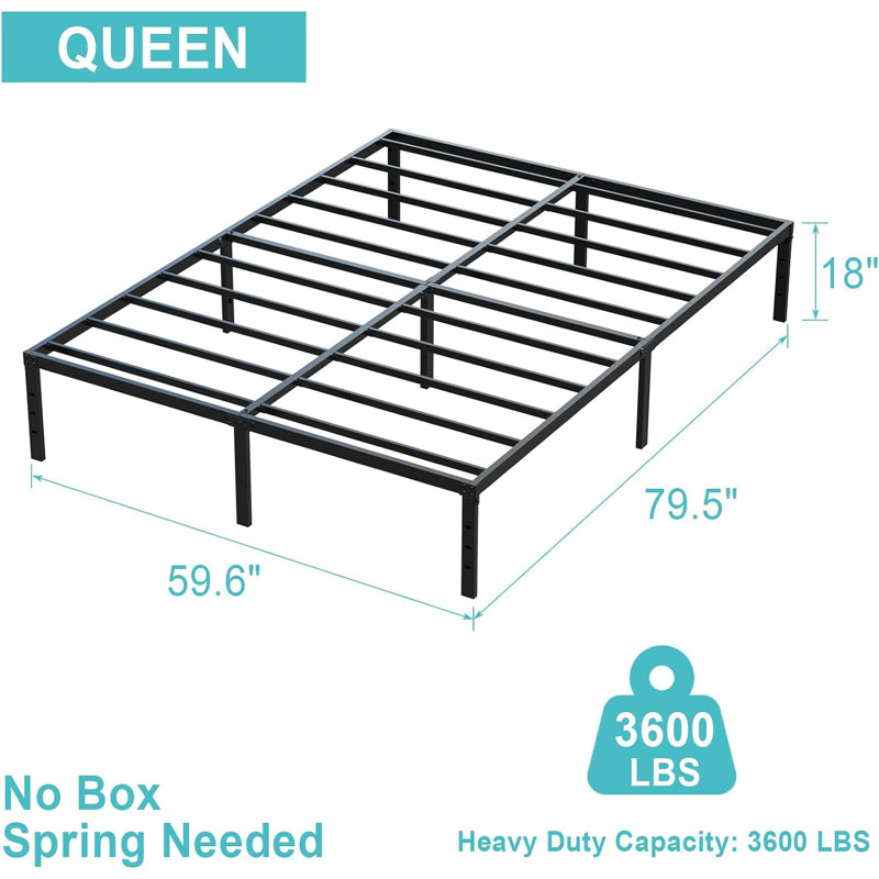Galpin Queen 18'' Bed Frame