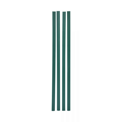 Chain Link Fence Privacy Slats Double-Wall with Wings for 4' High Fence Green