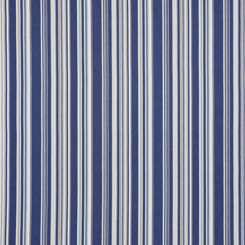Tissu à rayures Ponderosa, Bleu