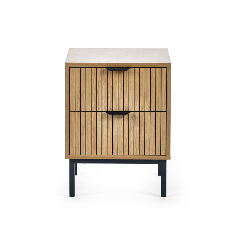 Edison 40cm W Bedside Table