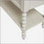 Commode décorative 2 tiroirs crème antique-373522821
