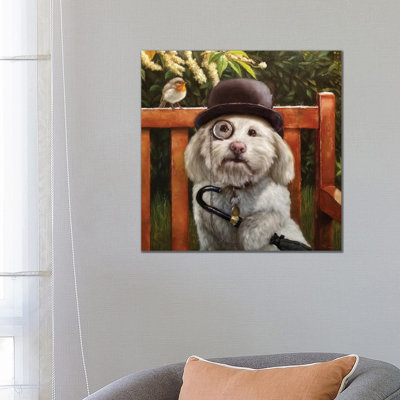 Alfie by Lucia Heffernan - Wrapped Canvas Painting