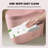 1.1/1.6 GPF Dual-Flush Elongated One-Piece Toilet with 17.13 in. Comfort Seat Height, Ceramic Glazed Surface(Soft Close Seat Included), Pink-98654188
