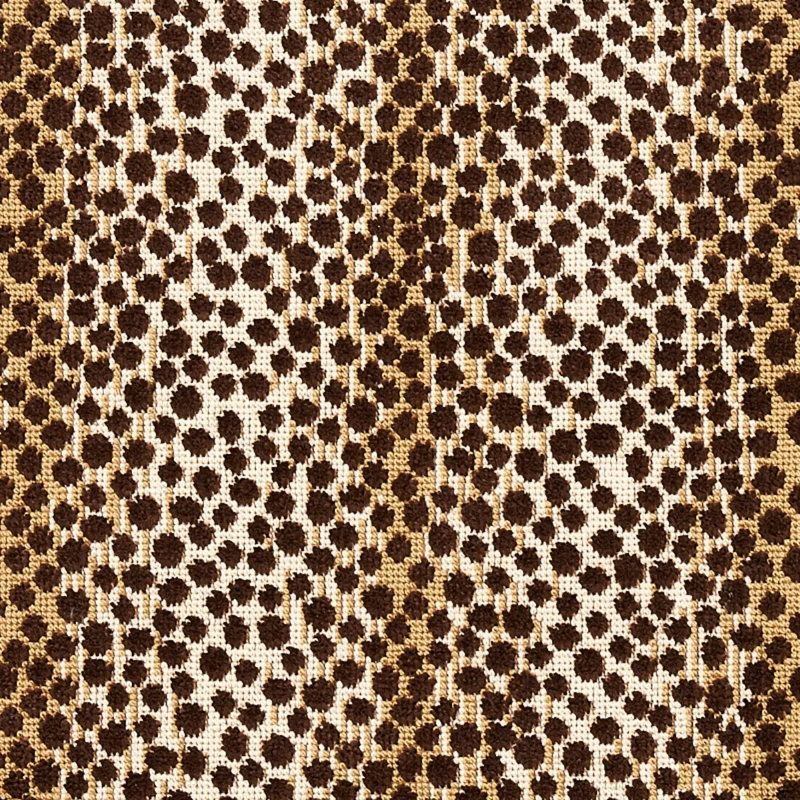Tissu en velours de lin Nakuri, Brun