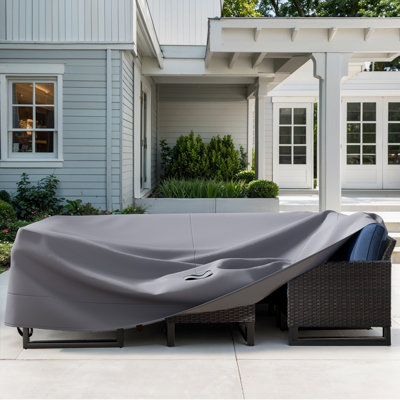 Rebrilliant Durable Outdoor Furniture Cover 600D Oxford Fabric by Rebrilliant