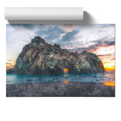 Island Beach - No Frame Print
