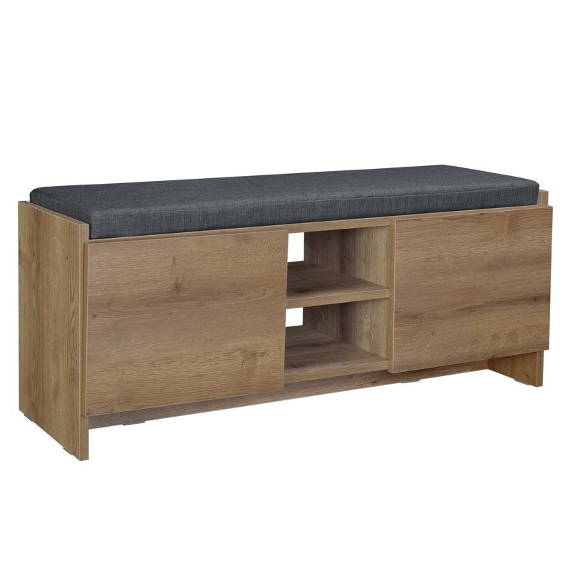 Banc de rangement pour chaussures 9 paires