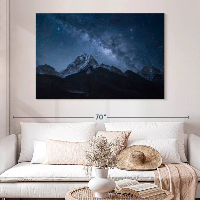 Alvord Starlit Ama Dablam Peaks, H 34 po x l 51 po