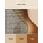 Tapis uni brun et beige lavable à la machine Panameno-1142211932