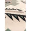Isabelline Tuscany Collection Reversible Wool Mocha Area Rug- 5' 2'' X 6'11''