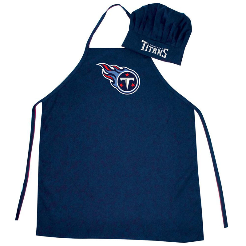 NFL No Pattern Apron Sets, Tennessee Titans