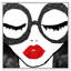 «Fashion and Glam She is All That», impression sur toile-67762497-67762500