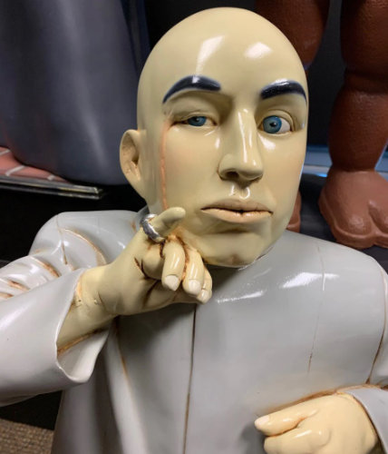 Mini Baldy Small Statue