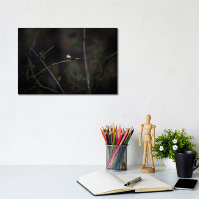 Glimmer 1 Piece Wrapped Canvas Wall Art