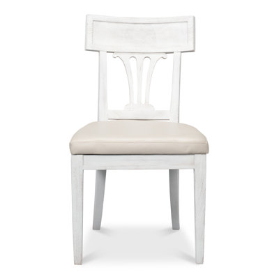 Bondi 18.5'' H Leather Upholstered Side Chair