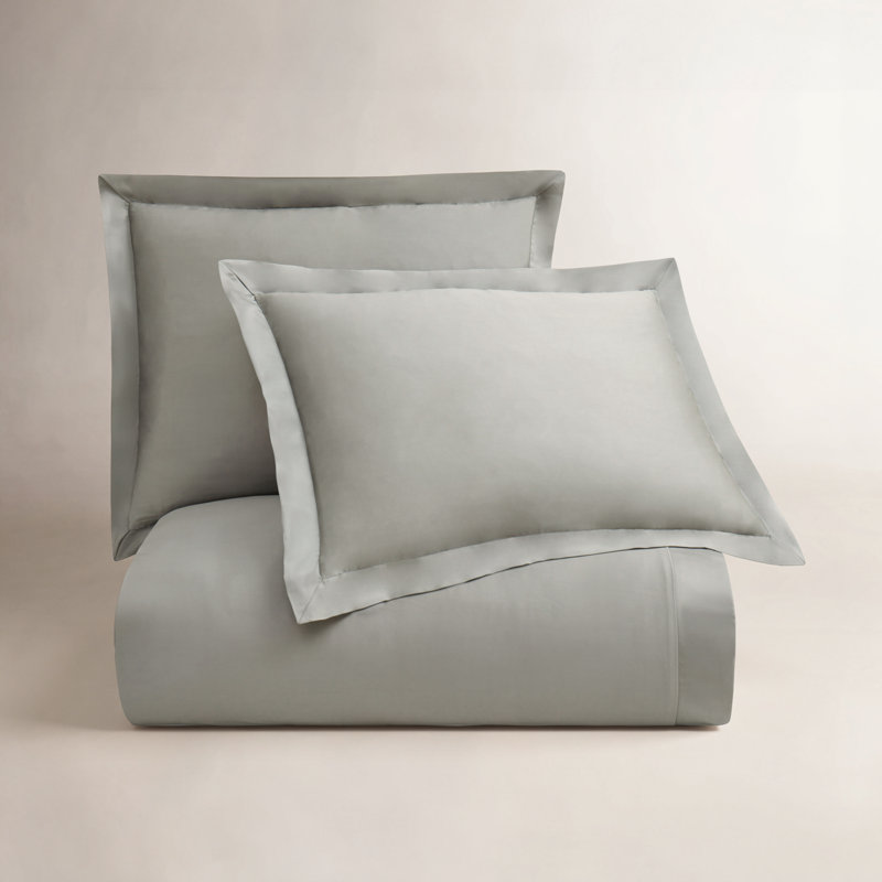 Ensemble de housse de couette 3 pièces Marita Eucalyptus, Housse de couette très grand et 2 très grandes t, Sauge